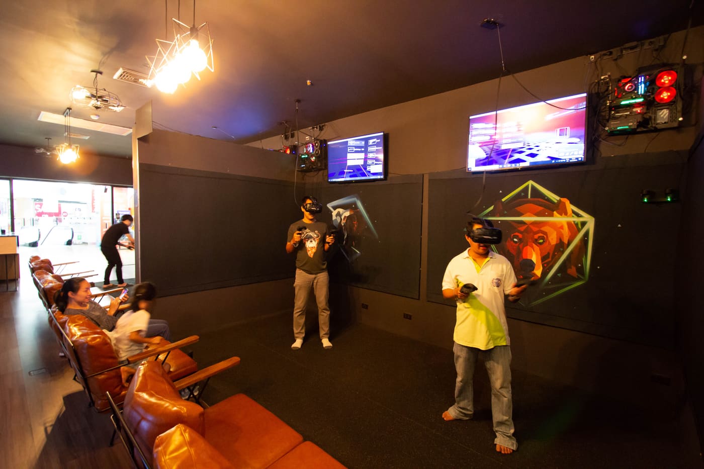 Players at Total VR Gateway Ekamai